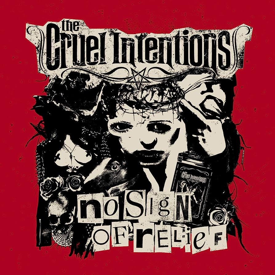 THE CRUEL INTENTIONS - No Sign of Relief (Yellow w/ Red & White Splatter LP) PRE-ORDER