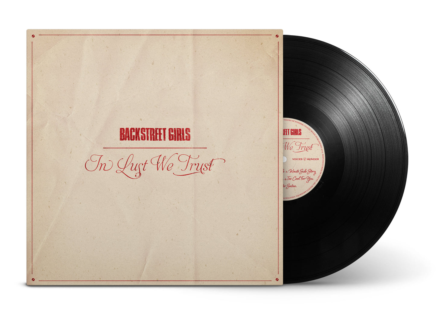 BACKSTREET GIRLS - In Lust We Trust (LP)