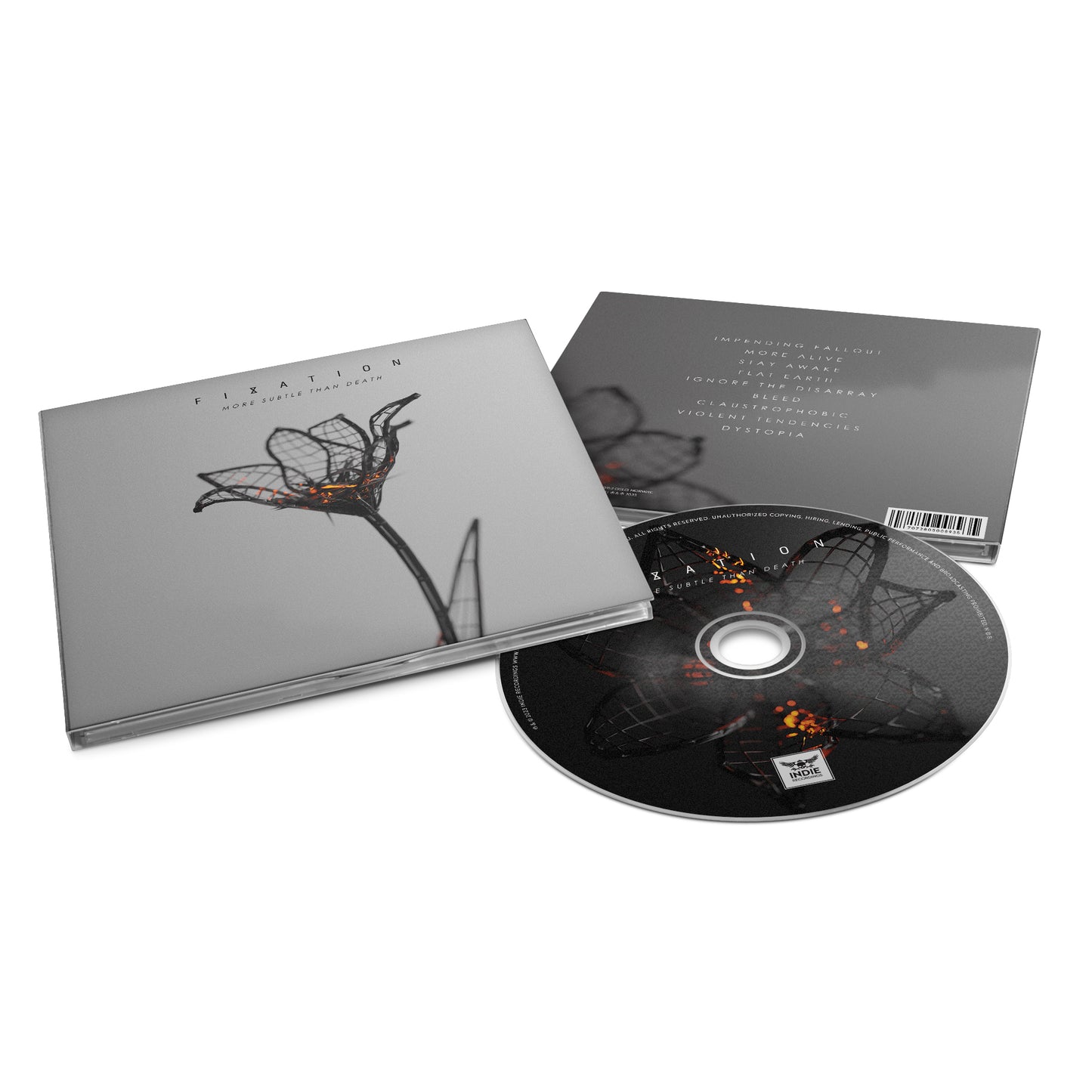 FIXATION - More Subtle Than Death (CD Digipack)