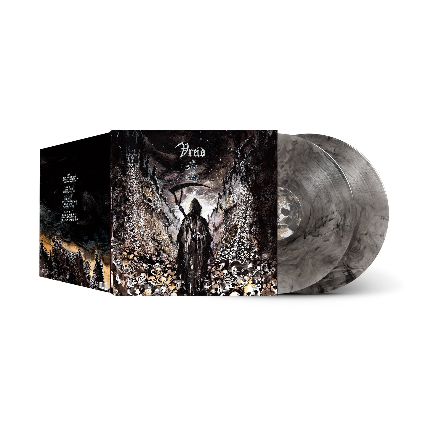 Vreid - The Skies Turn Black (LP2 Gatefold Marbled vinyl w. booklet)