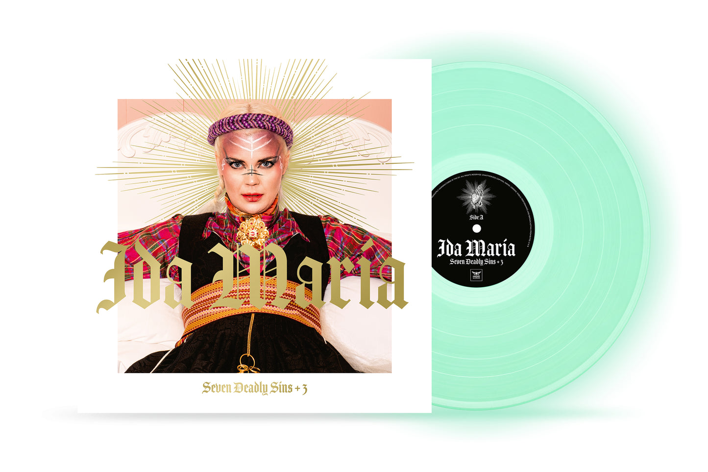 IDA MARIA - Seven Deadly Sins + 3 (Glow in The Dark LP) PRE-ORDER