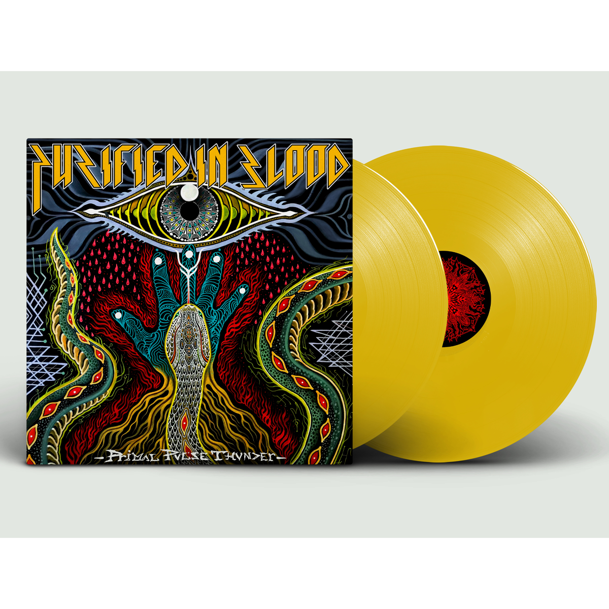 PURIFIED IN BLOOD - Primal Pulse Thunder (2LP Transparent Yellow)