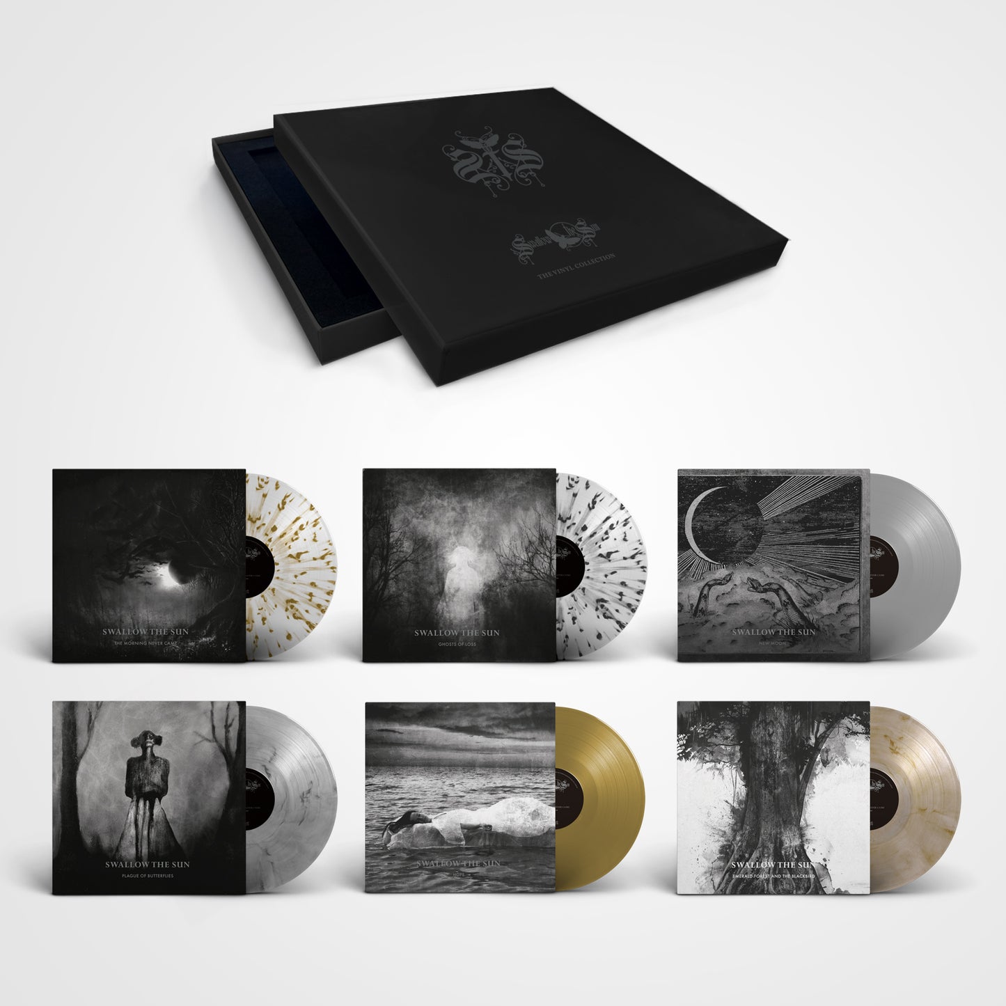 SWALLOW THE SUN. The Singles Collection "The Spinefarm Years" (Colour BOX SET) PRE-ORDER