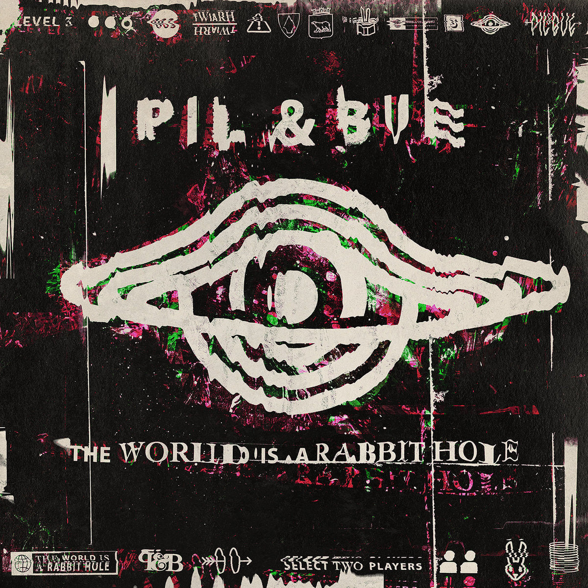 PIL & BUE - The World Is a Rabbit Hole (LP Black)