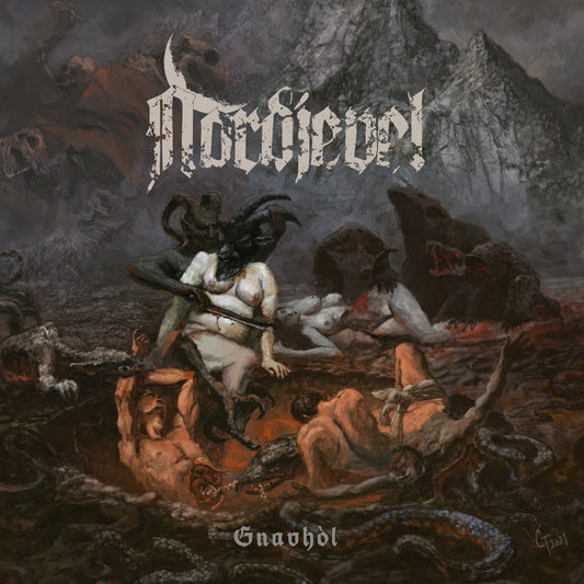 NORDJEVEL. Gnavhòl (2LP Black GATEFOLD COVER)