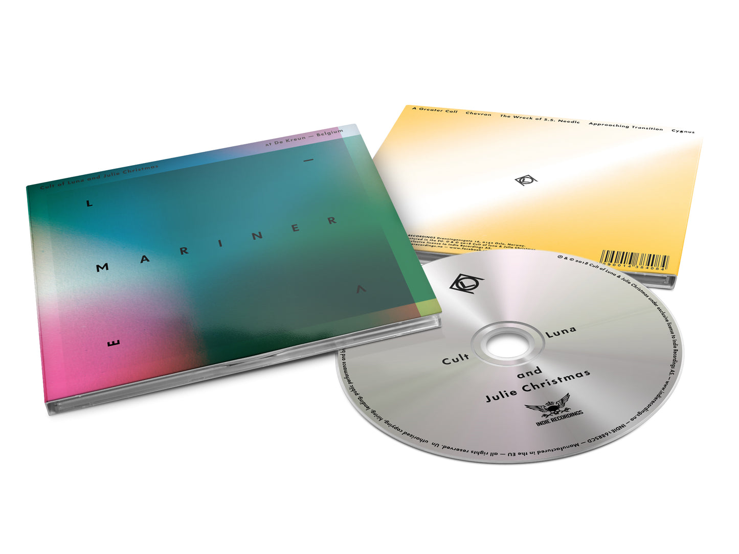 CULT OF LUNA & JULIE CHRISTMAS - Mariner Live at De Kreun - Belgium (CD Digipak)