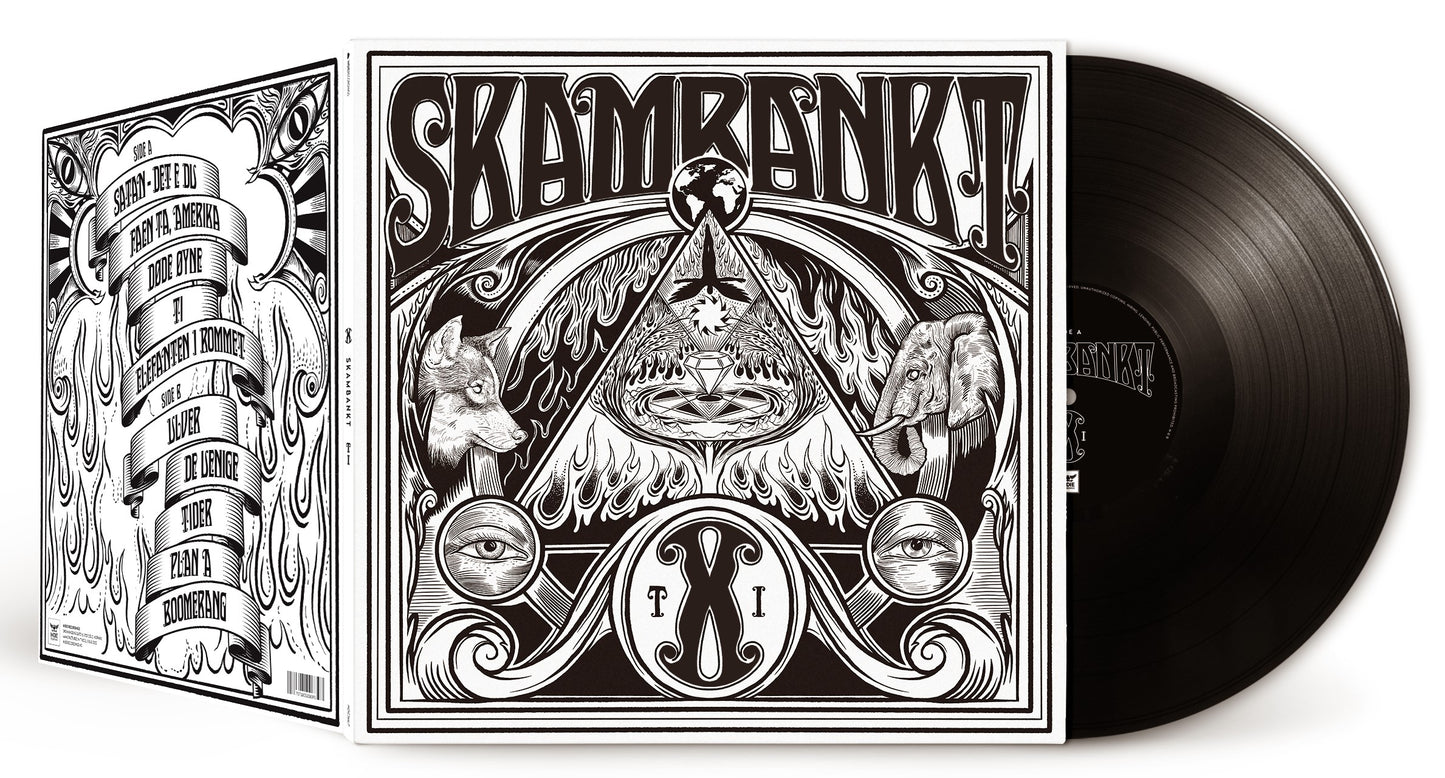 SKAMBANKT - Ti LP (Black)