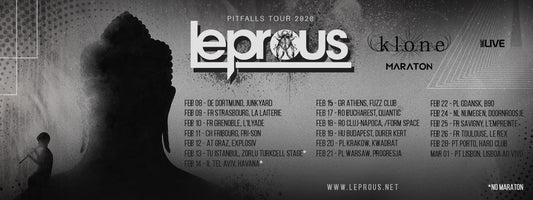 MARATON TO SUPPORT LEPROUS ON THEIR EU TOUR 2020