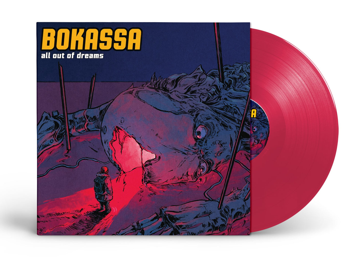 BOKASSA - All Out of Dreams (LP Hot Pink / Magenta) PRE-ORDER