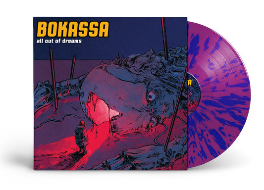 BOKASSA - All Out of Dreams (LP Violeta w/ Blue Jay Splatter)