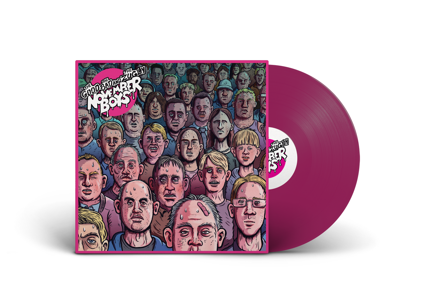 THE GOOD, THE BAD AND THE ZUGLY - November Boys (Pink vinyl LP) PRE-ORDER