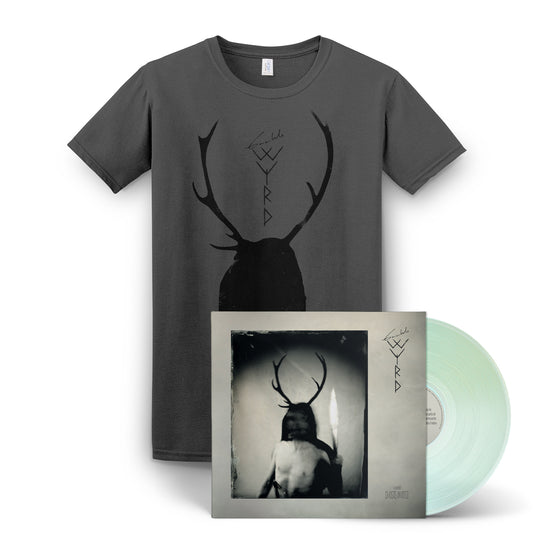 GAAHLS WYRD - GastiR - Ghosts Invited LP (Bone) + Gray T-shirt (Bundle)