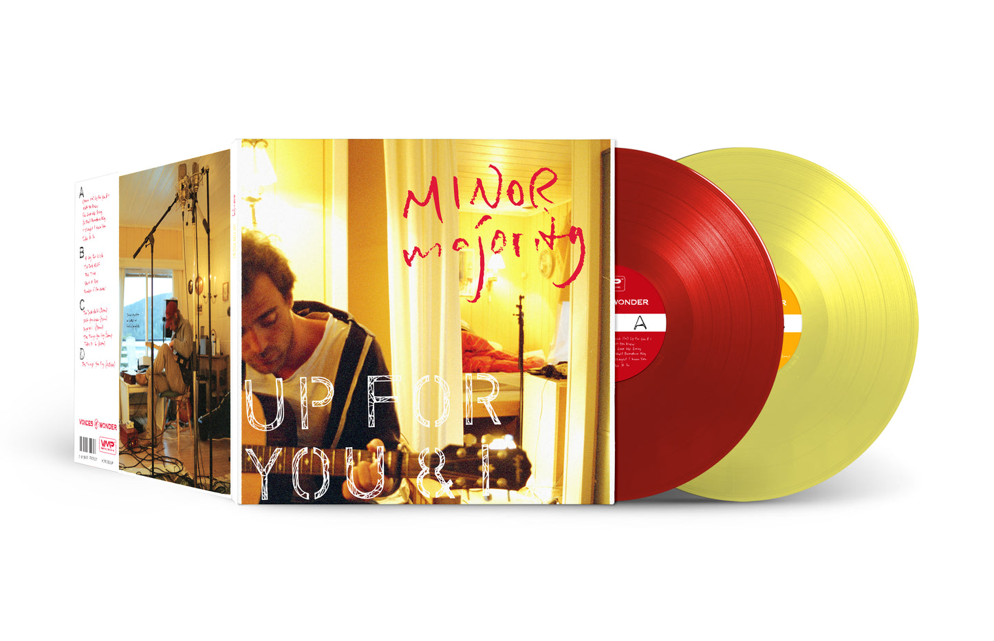 MINOR MAJORITY - Up For You & I 2LP (Red+Yellow) LP PRE-ORDER