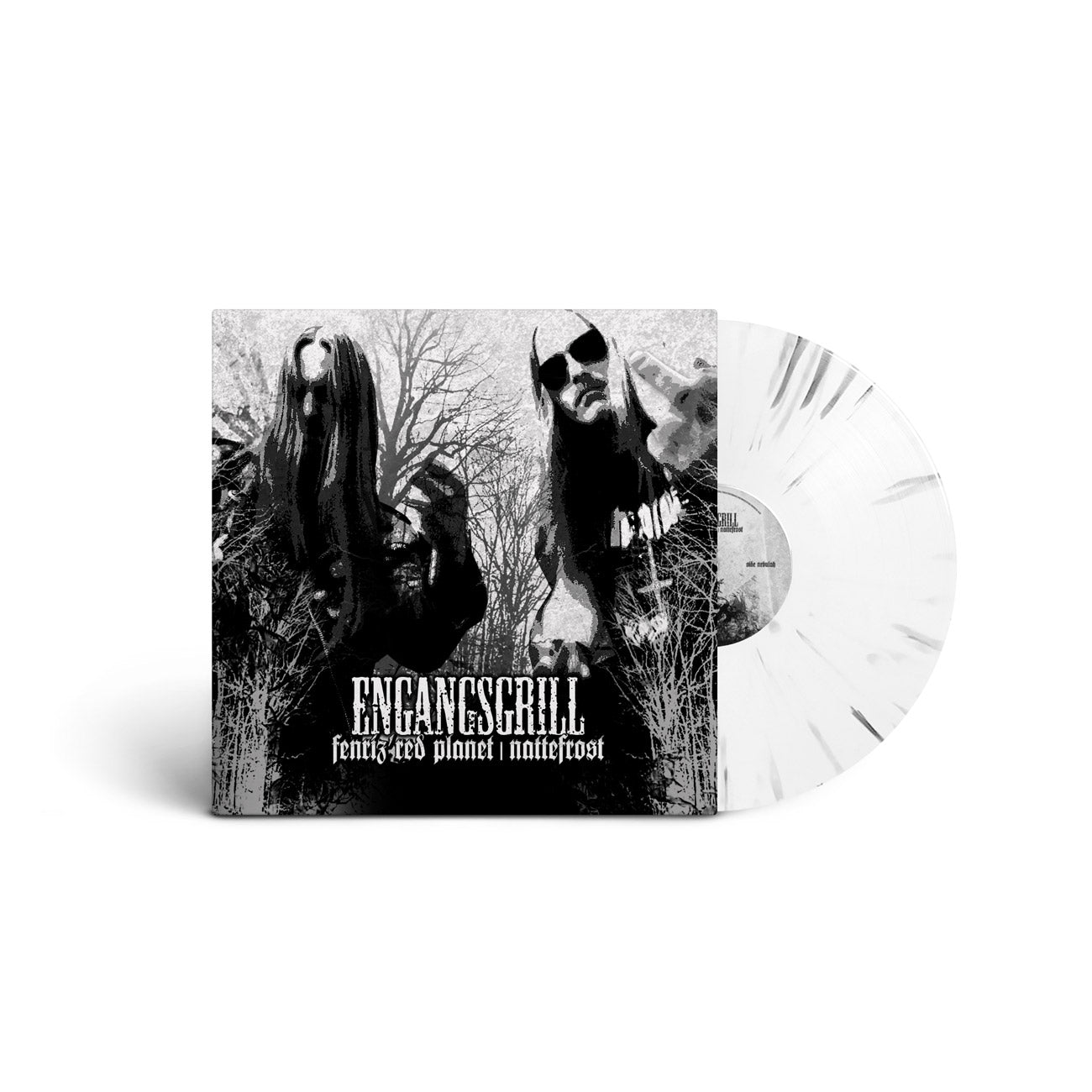 FENRIZ / NATTEFROST - Engangsgrill (Reissue LP - WHITE w/Splatter)