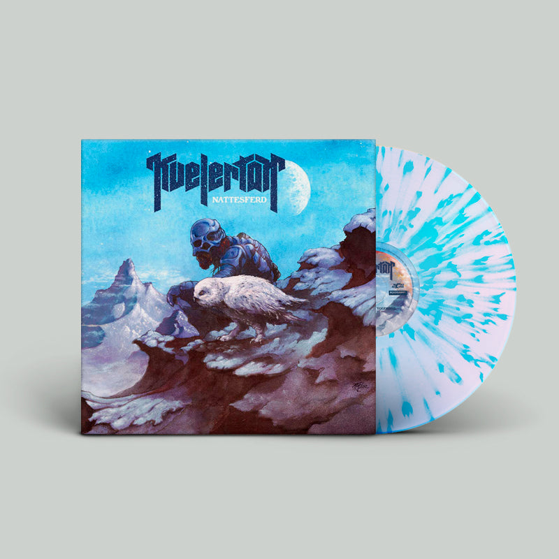 KVELERTAK - Nattesferd 2LP (White w/  Blue splatter)