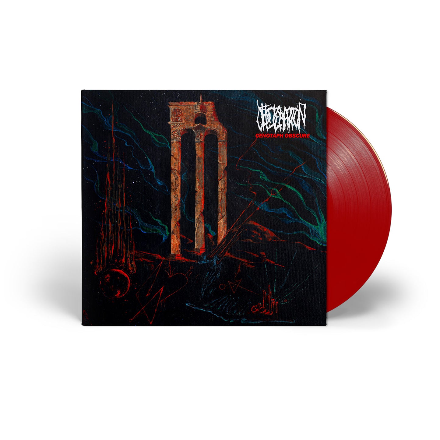 OBLITERATION - Cenotaph Obscure (LP RED vinyl)