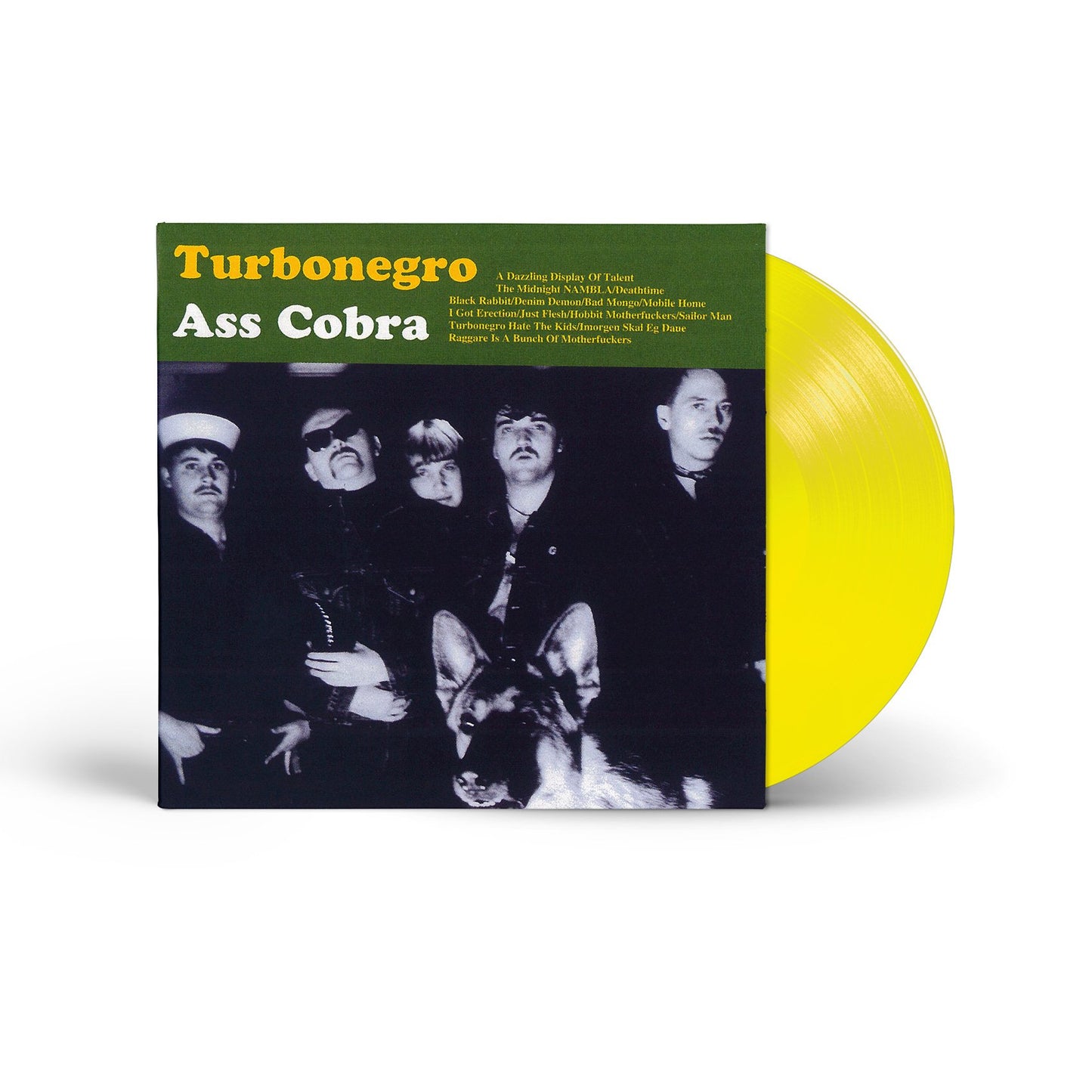 TURBONEGRO - Ass Cobra (LP Transparent Yellow vinyl) - OFFER!