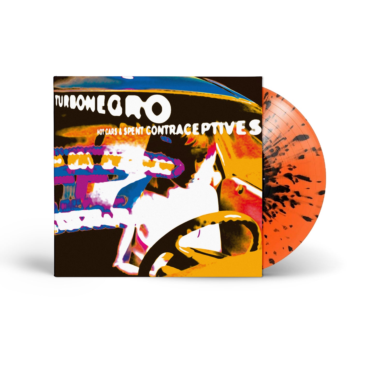 TURBONEGRO - Hot Cars & Spent Contraceptives (LP Orange Vinyl With Black Splatter)